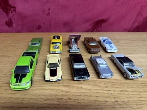 LOTE DE TRABAJO DE COCHE AMERICANO DE JUGUETE DIECAST VINTAGE LESNEY MATCHBOX Pontiac Cadillac RAM 10 - Imagen 1 de 20