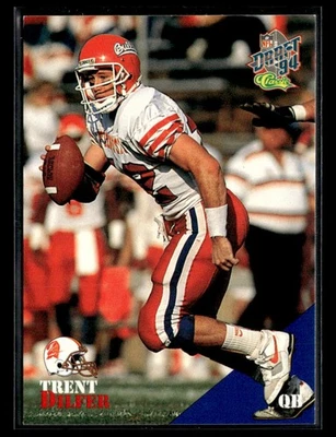 1994 Classic NFL Draft Trent Dilfer #2 - Image 1 of 2