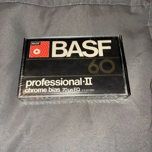 BASF PROFESSIONAL II 90 TYPE II LEERKASSETTE TAPE (VERSIEGELT) - Bild 1 von 5
