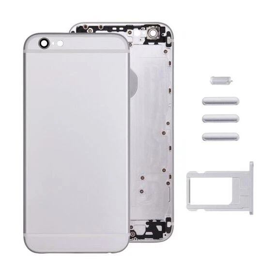 Cover 5 in 1 per iPhone 6 argento con vassoio scheda e tasti controllo volume - Immagine 1 di 1