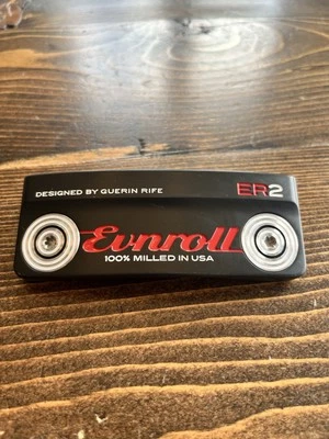New 2024 Evnroll Neo Classic Black ER2 Blade Putter Head - Single Bend Shaft - Image 1 of 4