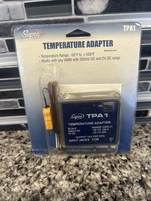 SUPCO TPA1 Temperature Adapter New/Sealed - Image 1 of 4
