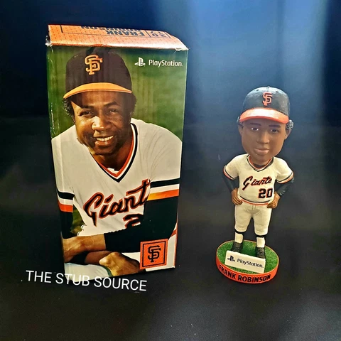 Frank Robinson Collectible Bobblehead San Francisco Giants SGA 2017 New in Box Cover