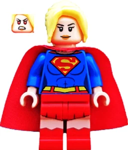 Genuine LEGO Dimensions: Super Heroes SUPERGIRL - PONYTAIL Minifig dim040 *NEW* - Picture 1 of 1