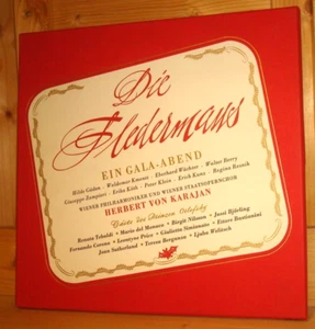 LXT 2023-25 Johann Strauss Die Fledermaus KARAJAN Decca 3LP Box Black Gold MINT - Picture 1 of 5
