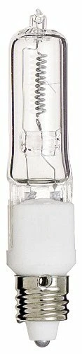 Satco S3108 120V 150-Watt T4.5 E11 Base Light Bulb, Clear - Image 1 of 1
