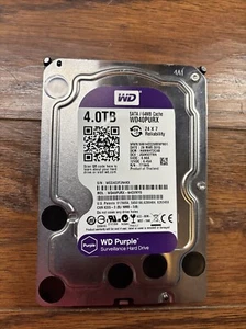 FOR PARTS Western Digital WD Purple 4TB HDD SATA lll Hard Drive WD40PURX - Picture 1 of 3