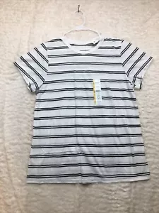 Time and Tru SS Slub Crew Tee Size L (12-14) Relaxed Fit NWT - Picture 1 of 12