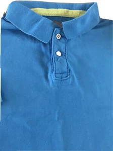 Red Camel Boy's Size XL Cotton Short Sleeve Polo Turquoise Blue Pullover - Picture 1 of 5