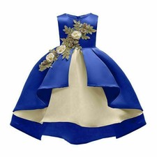 royal blue flower girl dresses uk