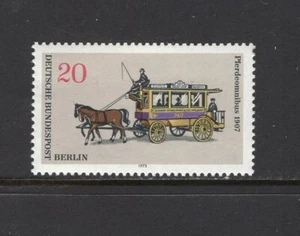 Germany Berlin 1973 HORSE DRAWN STREETCAR, 1907 MH SC 9N335 - Imagen 1 de 1