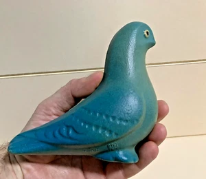 Vintage Soviet rubber toy squeaker Blue Dove 70s USSR - Picture 1 of 8