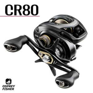 Daiwa CR80 Baitcasting Fishing Reel 7/1BB 6.8:1 7.5:1 Low Profile Fishing reel - Picture 1 of 11