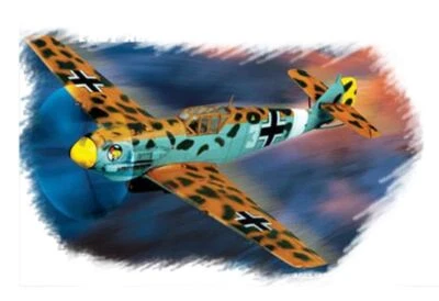 HobbyBoss 80261 Messerschmitt Bf109 E4/Trop 1/72 Scale Plastic Model Kit - Image 1 of 4