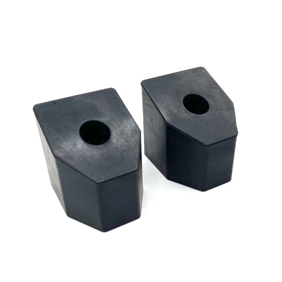 Se adapta a Jeep Wrangler YJ 87-95 parrilla de goma para marco cojines parachoques de esquina Foto 1 de 4