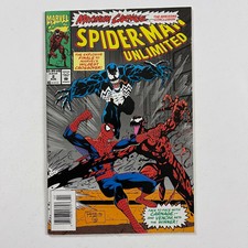 SPIDER-MAN UNLIMITED 2 MAXIMUM CARNAGE CONCLUSION NEWSSTAND VARIANT 1993 MARVEL