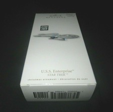HALLMARK ORNAMENTS STAR TREK 2010 USS ENTERPRISE~NEW~TESTED W/NEW BATTERIES!