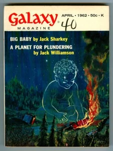 Vintage April 1962 GALAXY SCIENCE FICTION Magazine! MOON DOG by Arthur C Clarke! - Picture 1 of 3