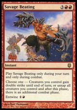 Magic the Gathering MTG Savage Beating (67) Darksteel   LP