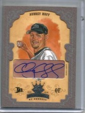 Aubrey Huff 2004 Donruss Diamond Kings Autograph #10/10