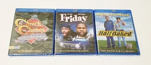 NEW ~ Cheech and Chong's Next Movie ~ Friday ~ Half Baked ~ Blu-ray LOT - Picture 1 of 1