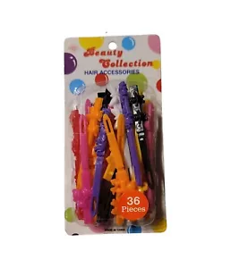 Barrette capelli bambina vintage designer collezione orsetti plastica anni 90 80 - Foto 1 di 4