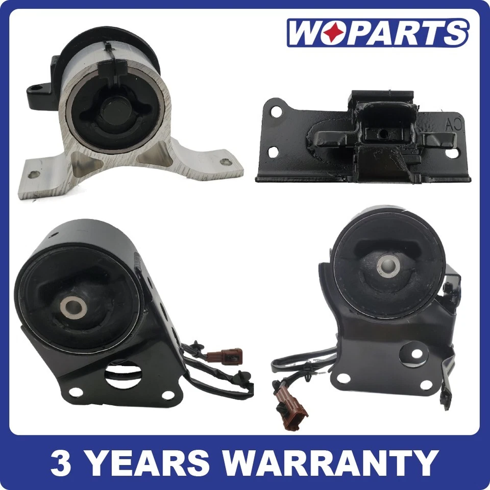 4PC Engine Motor & Trans Mount Set Fit for 07-08 Nissan Maxima 3.5L For Auto - Image 1 of 4