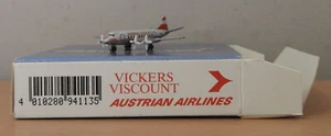 Schabak 1:600 941/13 Vickers Viscount Austrian Airlines - Excelente. Estado. En caja - Imagen 1 de 8