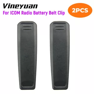 2 PIEZAS ICOM MB133 clip de cinturón para ICOM F1000 F2000 F1100D F2100D F3400D F7010/7020 - Imagen 1 de 12