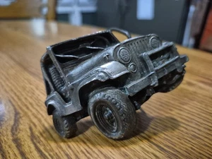 Vintage 1978 Bergamot Brass Works 4x4 Jeep Off Road Belt Buckle - USA Nice!! - Picture 1 of 12