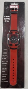 Marvel Comics Deadpool Logo Smartwatch Skin 42 mm Farbe Rot - Serie 1 2 3 10 11 - Bild 1 von 2