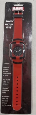 Reloj inteligente Marvel Comics Deadpool Logo Recubrimiento 42 mm Color Rojo - Serie 1 2 3 10 11 Foto 1 de 2