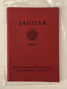 ORIGINALE!!! istruzioni per l'uso, manutenzione e servizio JAGUAR  tipo E - Foto 1 di 1