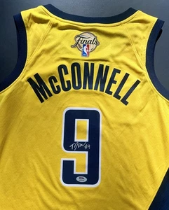 Tj McConnell Signed Autographed Indiana Pacers Jersey Psa/Dna Coa Arizona Finals - Picture 1 of 4