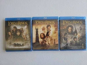 Lord Of The Rings 3 Movie Blu-ray Trilogy | ALL New & Sealed | Peter Jackson - Picture 1 of 4