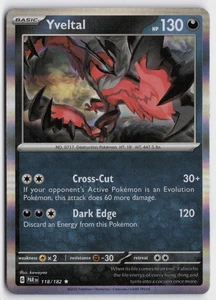 Pokemon Yveltal 118/182 Holo Rare SV04: Paradox Rift NM - Bild 1 von 2