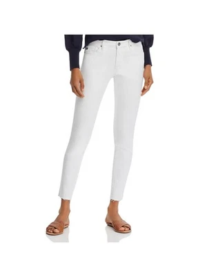 Pantalones ajustados blancos para mujer ADRIANO GOLDSCHMIED talla: 31 cintura Foto 1 de 4