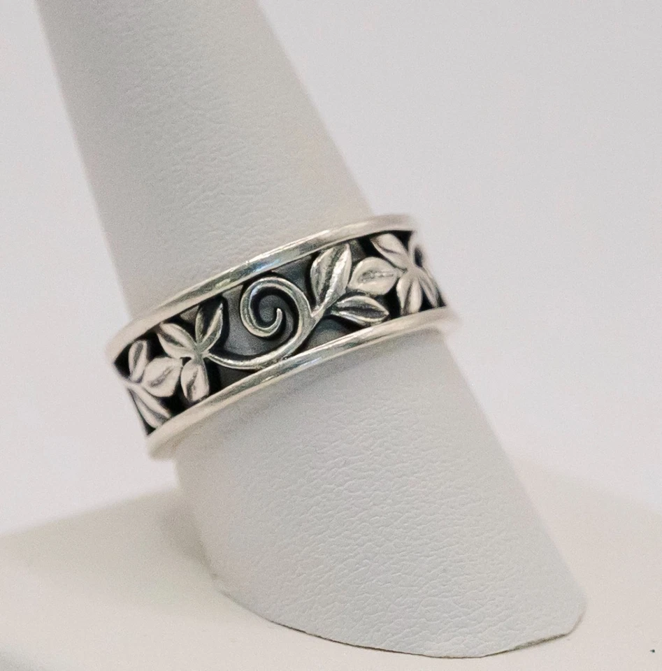 James Avery Abounding Vines sterling silver ring size 9.5 - Image 1 of 4