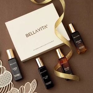 Men's Perfume Gift Set 20ml Pack of 4 | OUD, CEO, G.O.A.T | Long-Lasting Luxury - Picture 1 of 79