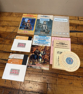 Advanced Dungeons & Dragons Curse of the Azure Bonds Champions of Krynn Lot - Image 1 of 4