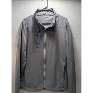 Zero Restriction Gray Full Zip Lightweight Jacket, Size L - Picture 1 of 10