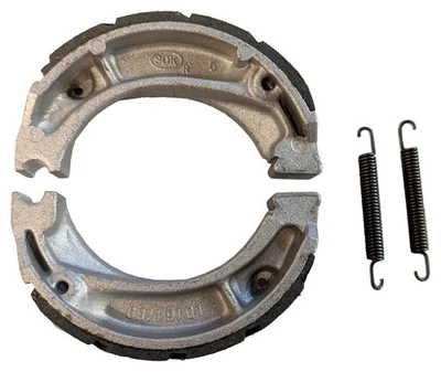 Zapata de freno trasera ranurada Emgo para Honda 80-88 CT110 Trail 88-98 NX125 1979 XR185 Foto 1 de 3