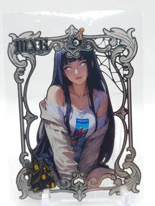 Goddess Story - Silver Metal Waifu Card - Hinata Uzumaki - NUMBERED 014/200 - Bild 1 von 2