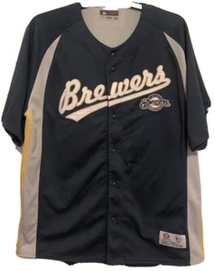 Milwaukee Brewers True Fan XL Baseball Jersey - Picture 1 of 7