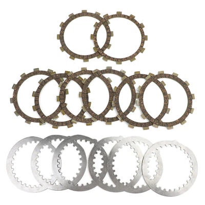 Clutch Kit Steel & Friction Plates For Yamaha XJ550 RH/H 1981 XJ550 RJ/J 1982 CA Foto 1 de 4