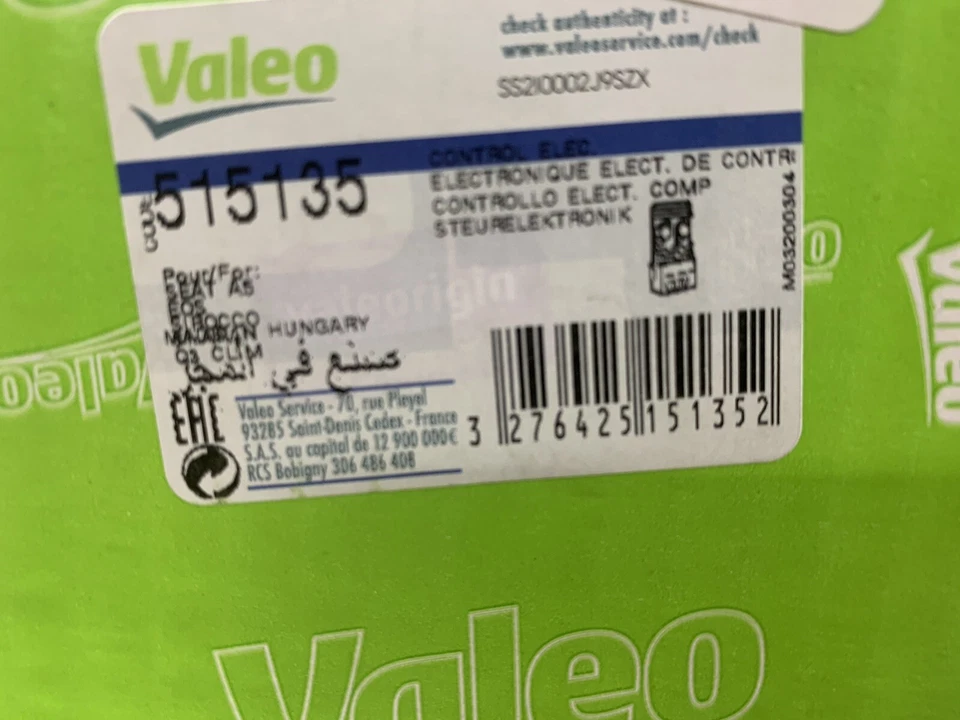 VALEO Blower Motor Regulator 3C0907521G / 515135 - Image 1 of 4