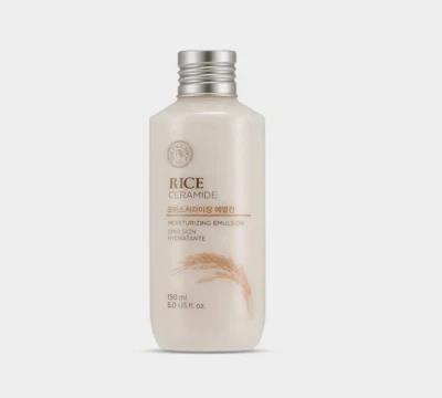 The Face Shop Rice Ceramide Moisturizing Emulsion - Brightening, Hydrating - Image 1 of 4