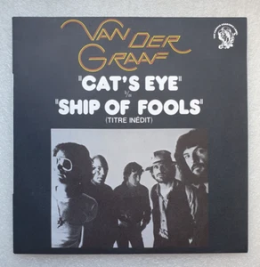 VAN DER GRAAF GENERATOR: Cat's Eye / Ship Of Fools - French 7" (45) Promo Single - Picture 1 of 4