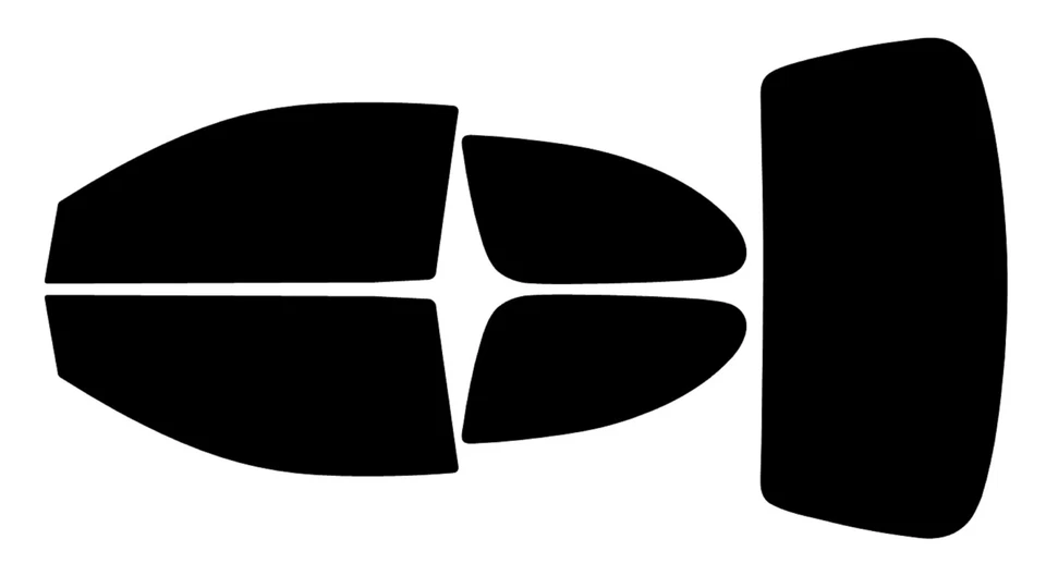 Тонировка окна для Toyota Echo купе 2000-2005 предварительно вырезанная нанокерамическая автомобильная пленка набор - Изображение 1 из 4