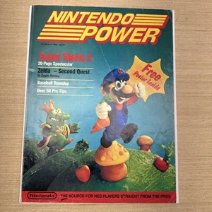 Nintendo Power #1 First Issue July/August 1988 Complete Poster & All Inserts VG- - Picture 1 of 13